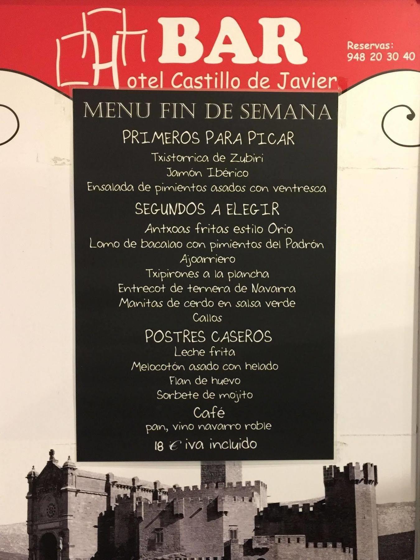 Hotel Castillo De Javier Pamplona